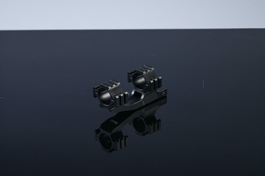 1 - 5x24 First Focal Plane FFP Scope with Red Green Illuminated MOA Reticle, Anti - Reflection Devices - Aimoptic