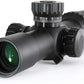 1 - 5x24 First Focal Plane FFP Scope with Red Green Illuminated MOA Reticle, Anti - Reflection Devices - Aimoptic