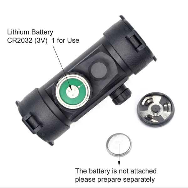 1x40 Red Dot Scope Sight Rifle Scope Green Red Dot Collimator Dot with 11mm/20mm Rail Mount Airsoft Air Hunting - Aimoptic