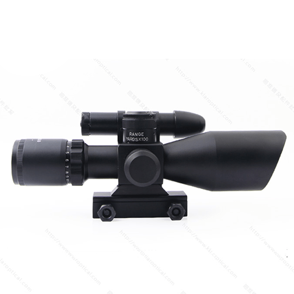 2.5 - 10X40E green laser integrated M10 optical sniper sight - Aimoptic