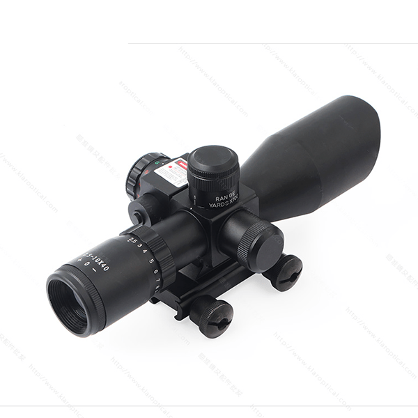 2.5 - 10X40E red laser integrated M11 optical sniper sight - Aimoptic