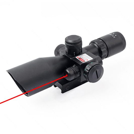 2.5 - 10X40E red laser integrated M11 optical sniper sight - Aimoptic