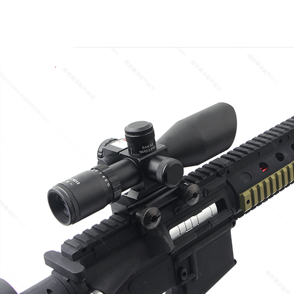 2.5 - 10X40E red laser integrated M11 optical sniper sight - Aimoptic