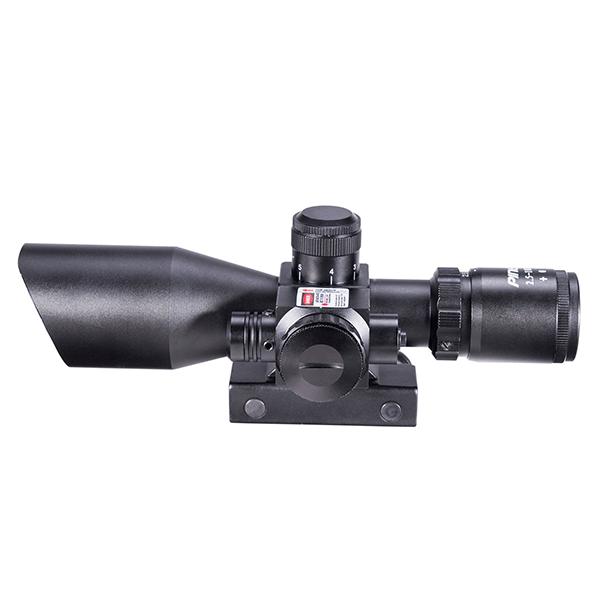 2.5 - 10X40E red laser integrated M11 optical sniper sight - Aimoptic