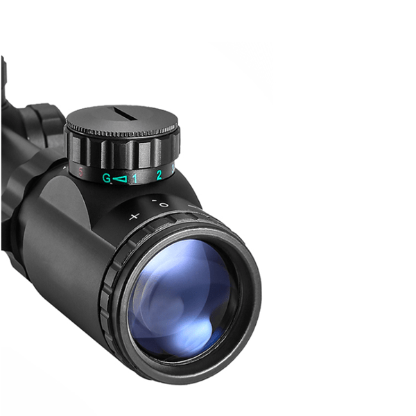 4 - 16X40 Riflescope Optical Sight Gold Red Green llluminate Crosshair Hunting Air Rifle Sniper Scope - Aimoptic