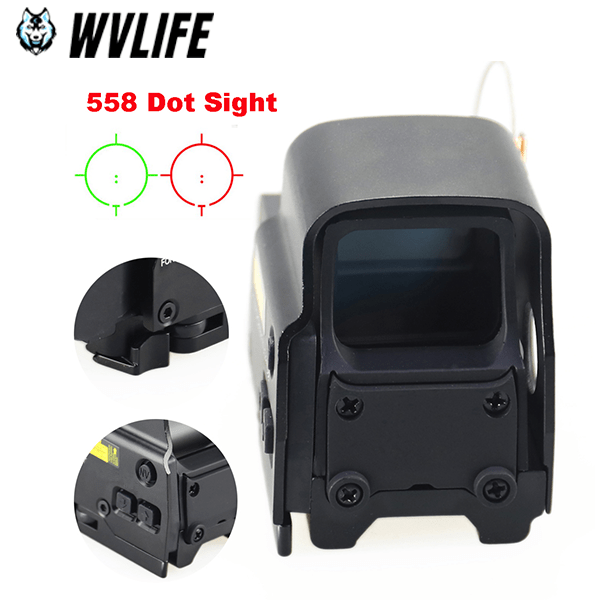 558 Red Dot Sight＆3x Magnifier Sight Perfect Sets (Free Shipping) - Aimoptic