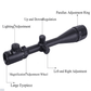 6 - 24x50 Riflescope Hunting Light - Aimoptic
