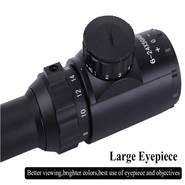 6 - 24x50 Riflescope Hunting Light - Aimoptic