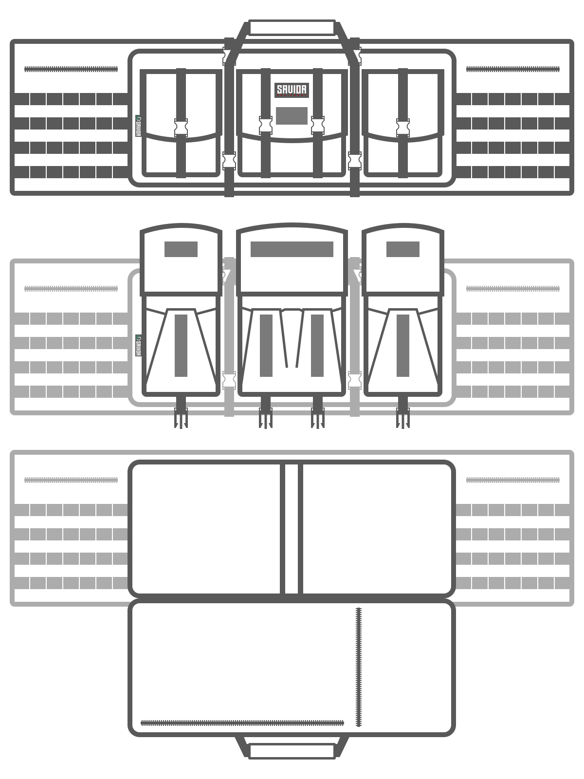 American Classic 55" - Double Case - Aimoptic
