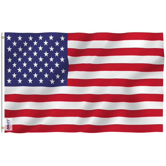 American US Flag - 3' x 5' - Aimoptic