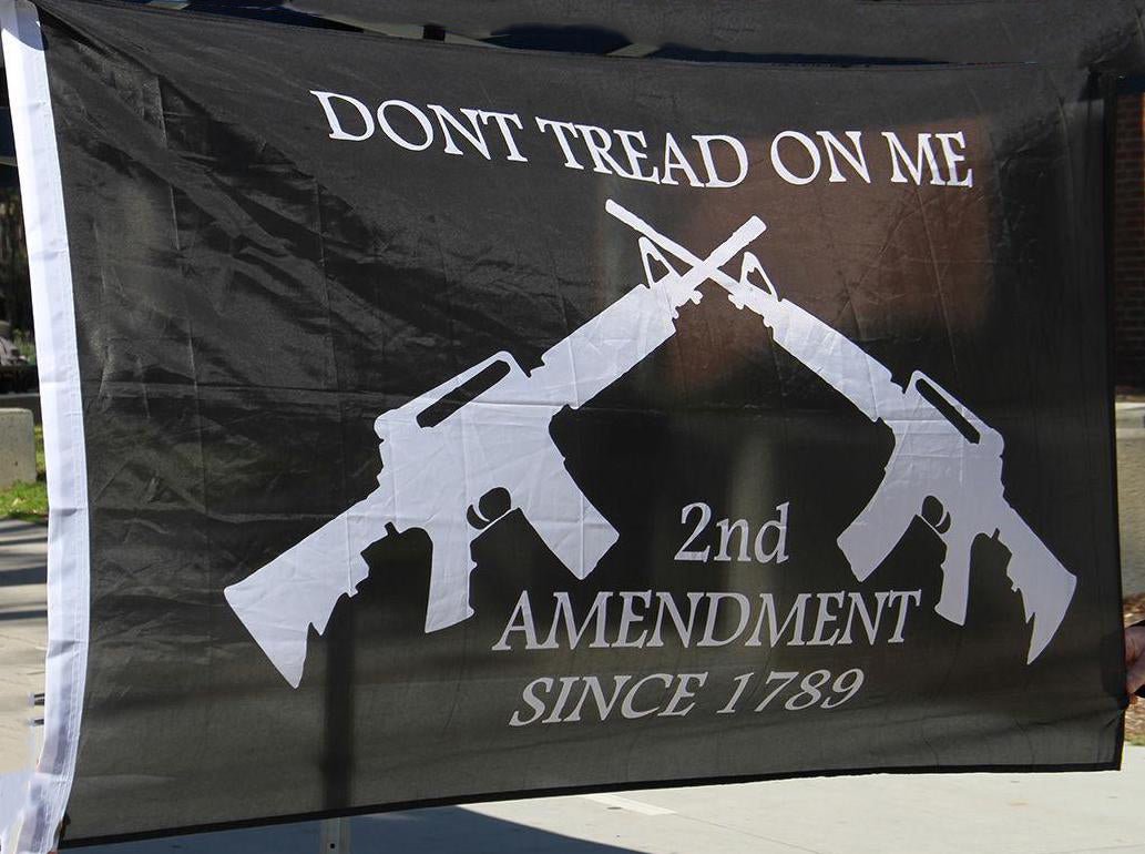 AR15 2nd Amendment Flag - 3' x 5' - Aimoptic