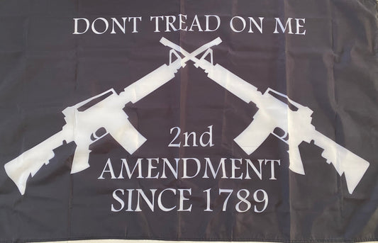 AR15 2nd Amendment Flag - 3' x 5' - Aimoptic