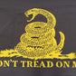 Black Don't Tread On Me Flag - 3' x 5' - Aimoptic