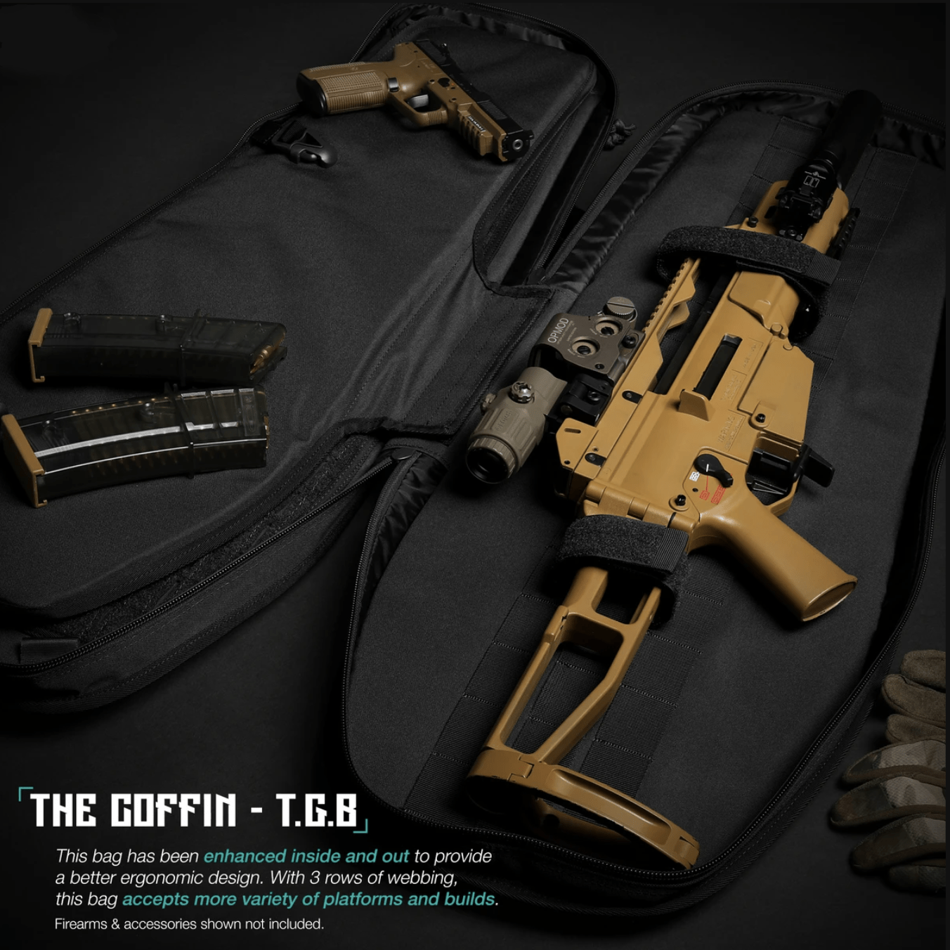 Covert Coffin Case - 34" - Aimoptic