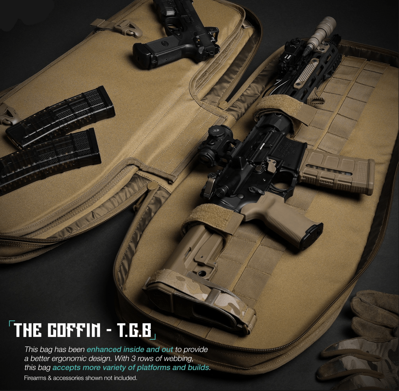 Covert Coffin Case - 34" - Aimoptic