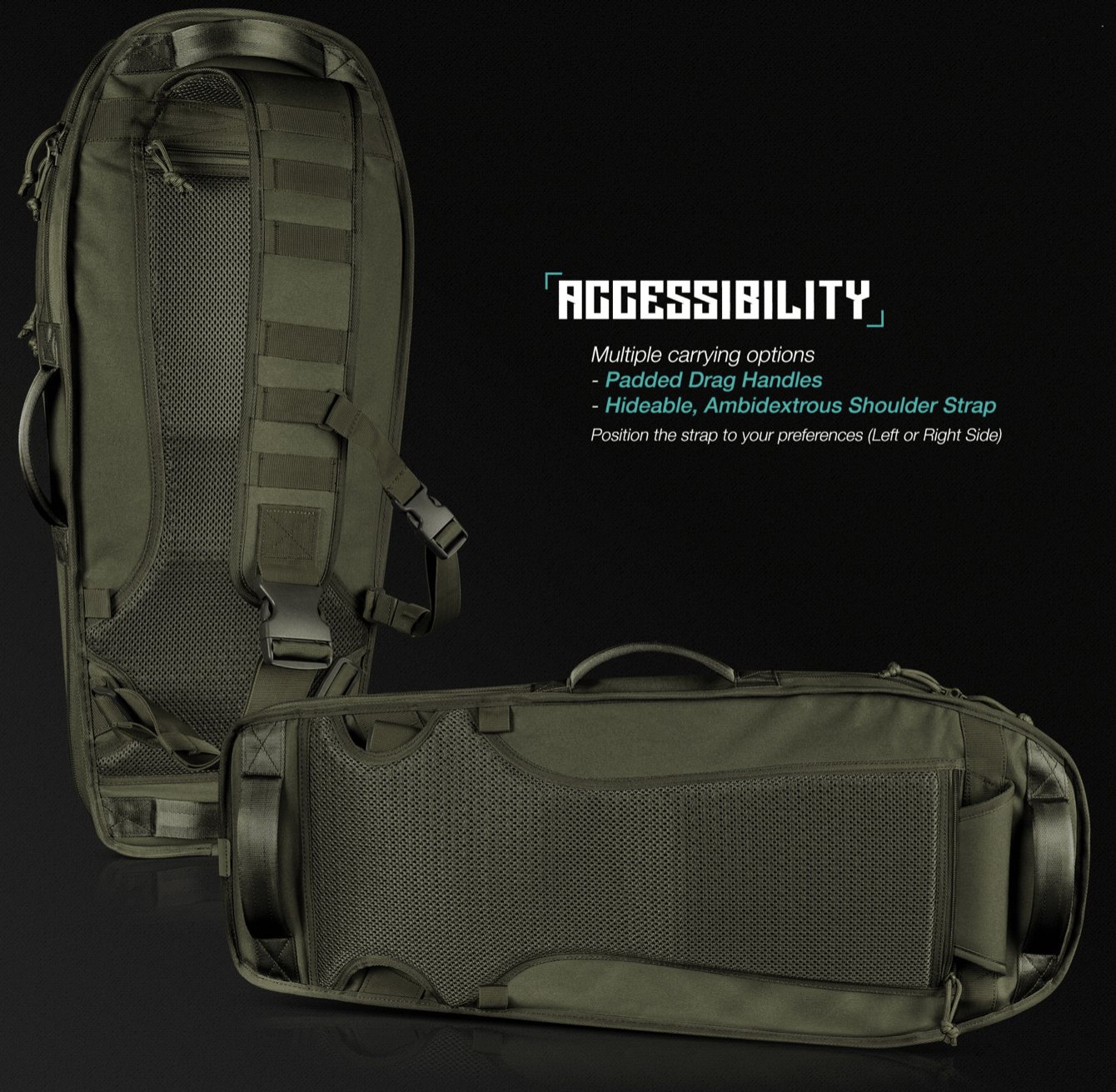 Covert Coffin Case - 34" - Aimoptic