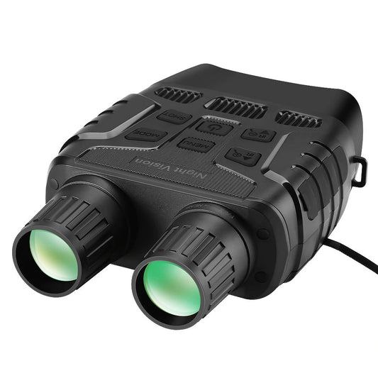 Digital IR Night Vision Binoculars for Complete Darkness - Goggles for Hunting, Spy, Monitoring, Surveillance - Aimoptic