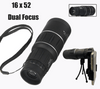 Dual Focus 16x52 Monocular Spotting Scope With Universal Phone Mount - Aimoptic