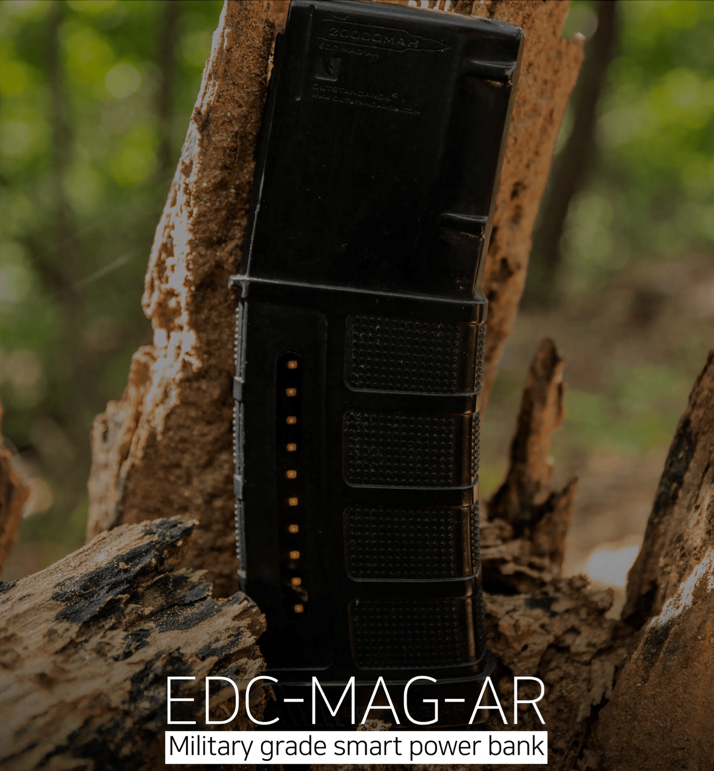 EDC - MAG - AR Military Grade Portable Charger - Aimoptic