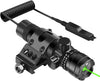 Feyachi GL6 Tactical Green Laser Sight with Versatile Mounting ML59 M - lok Rail Mount and Pressure Switch - Aimoptic