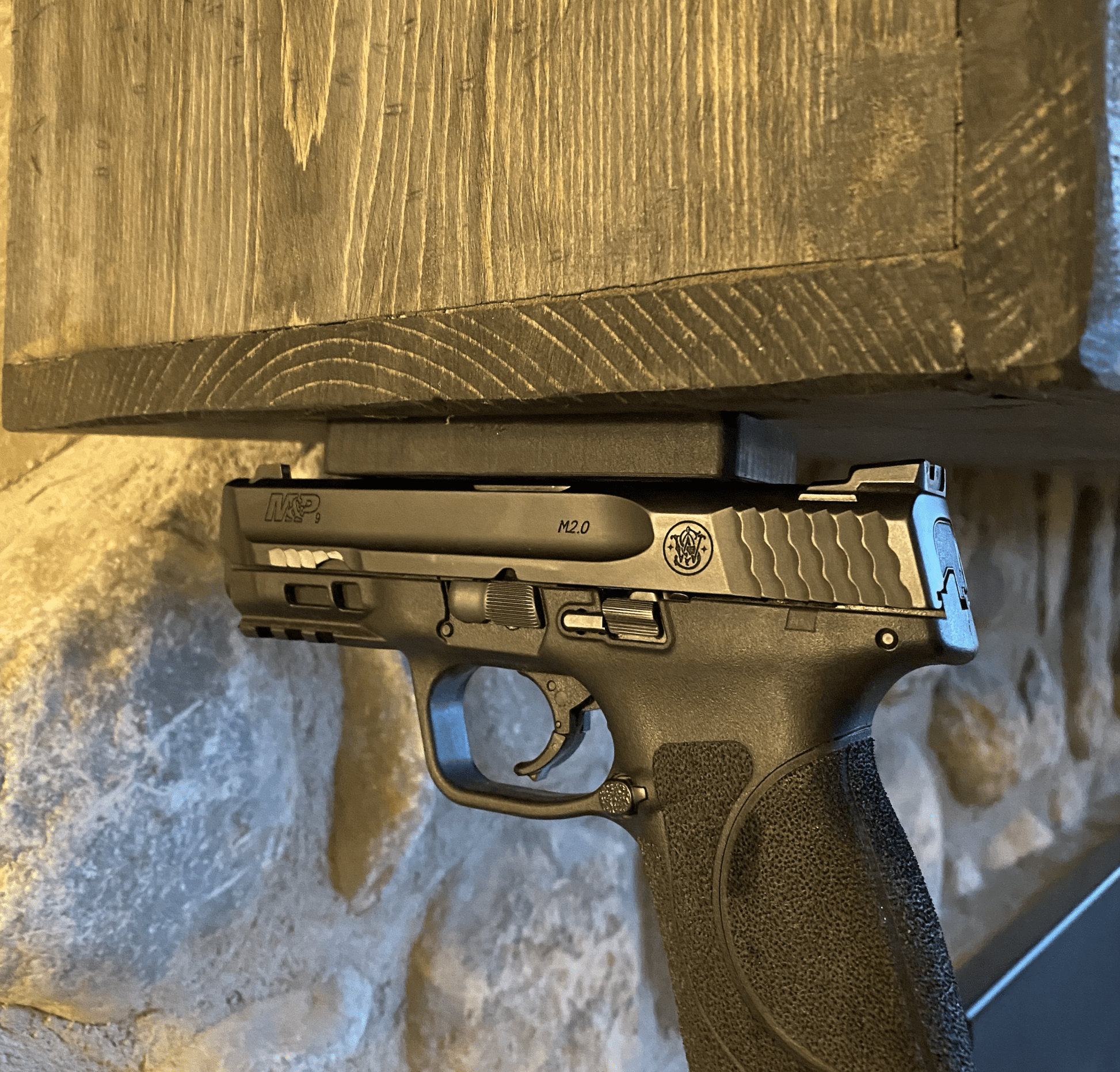 Gun Magnet Mount for Vehicle and Home - 2 Pack - Aimoptic