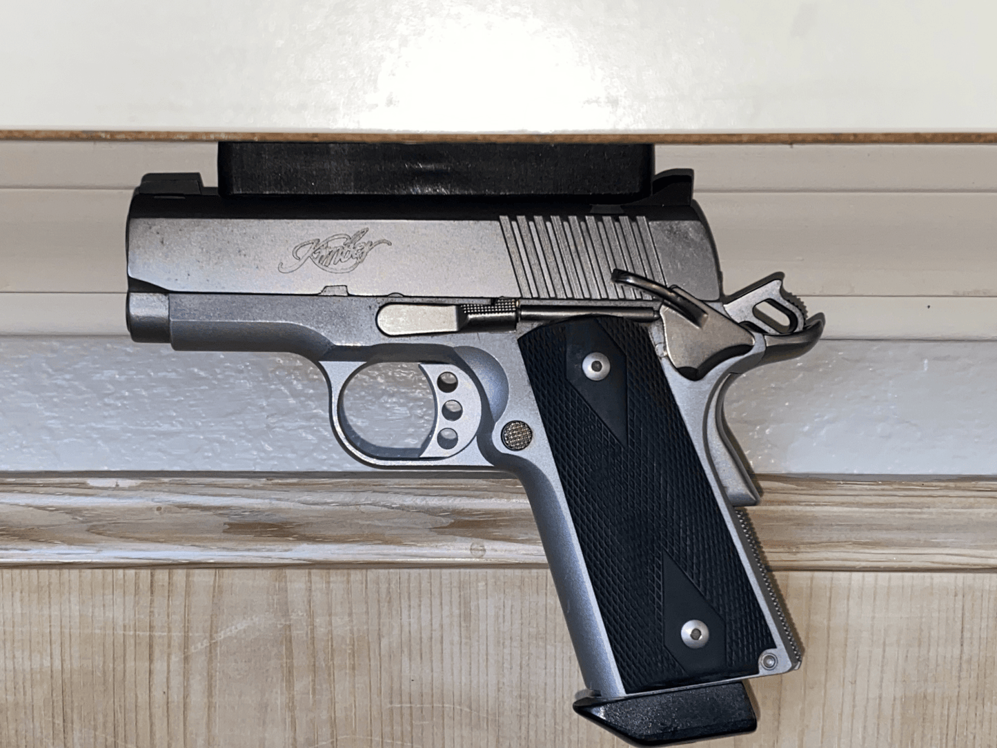 Gun Magnet Mount for Vehicle and Home - 2 Pack - Aimoptic