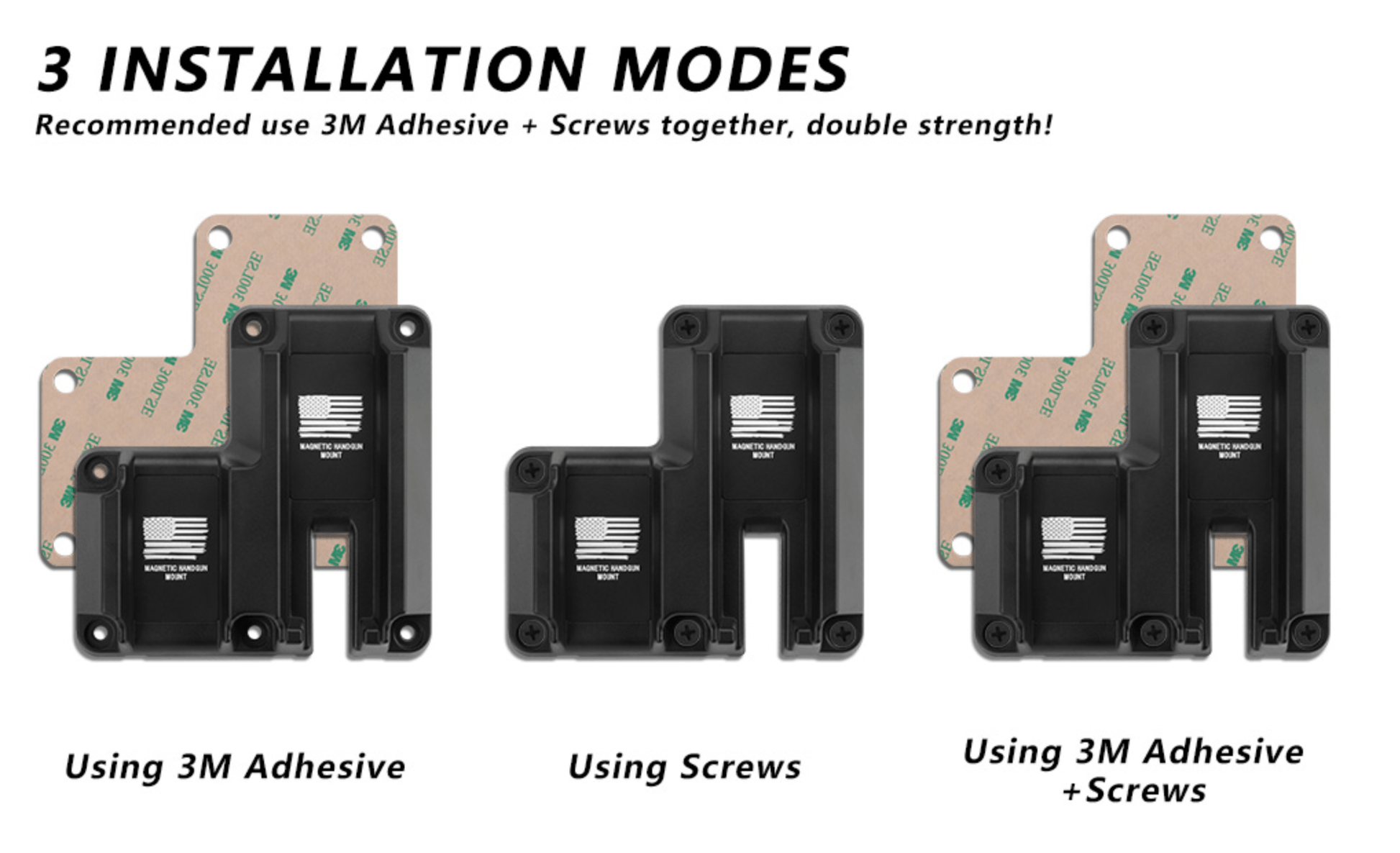 Gun Magnet Mount Quick Draw - Aimoptic