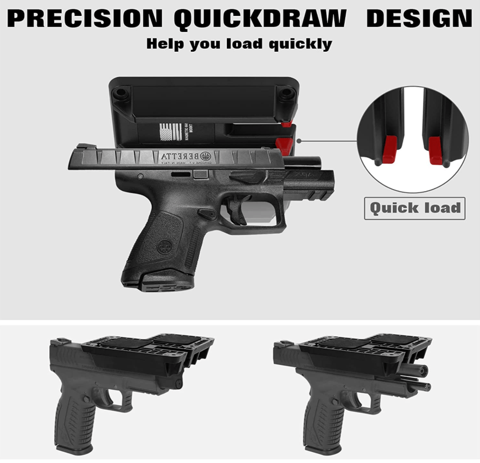 Gun Magnet Mount Quick Draw - Aimoptic