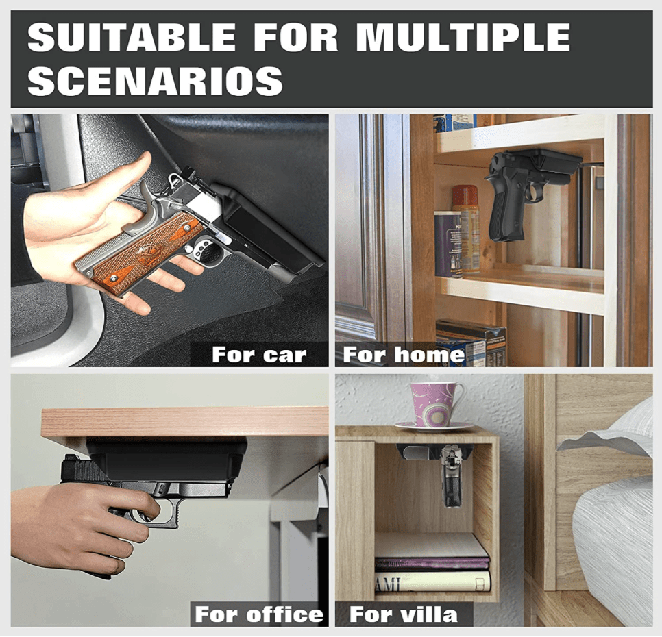 Gun Magnet Mount Quick Draw - Aimoptic