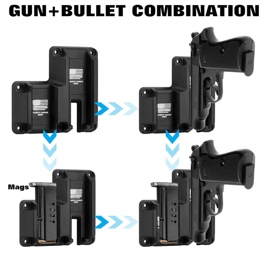 Gun Magnet Mount Quick Draw - Aimoptic