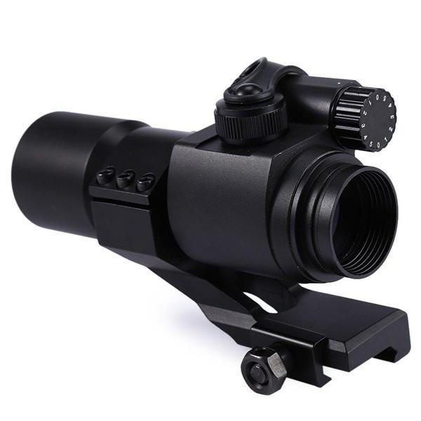 Hunting Riflescopes 32mm M2 Sighting Telescope Laser Gun Sight with Reflex Red Green Dot Scope for 20mm Picatinny Rail - Aimoptic
