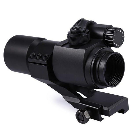 Hunting Riflescopes 32mm M2 Sighting Telescope Laser Gun Sight with Reflex Red Green Dot Scope for 20mm Picatinny Rail - Aimoptic