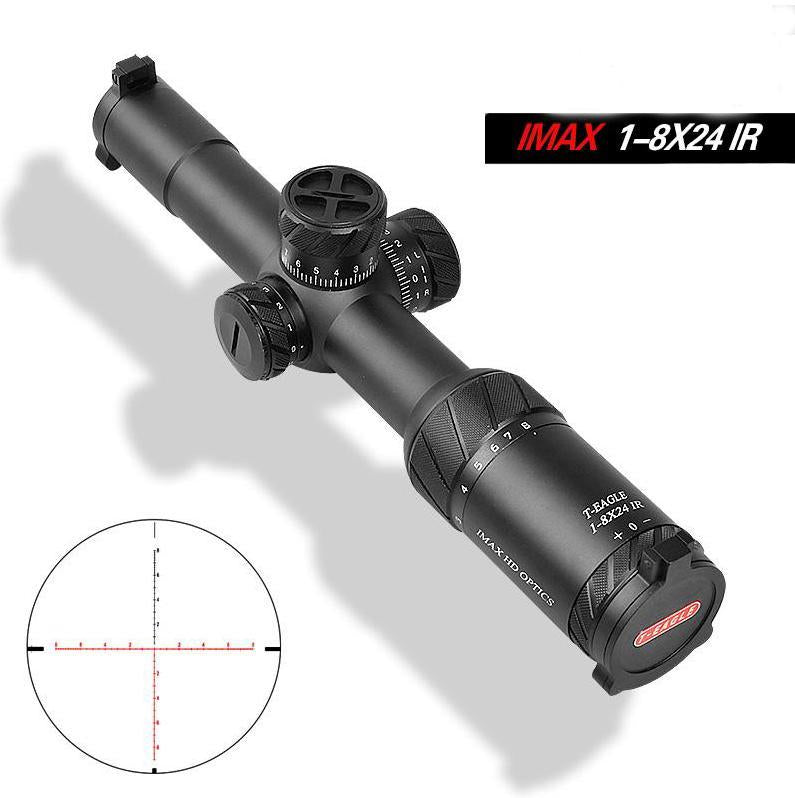 IMAX 1 - 8X24IR Best Rifle Scope - Aimoptic