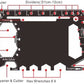 Multi Purpose Survival Pocket Tool - 43 in 1 - Credit Card Wallet Size - Aimoptic