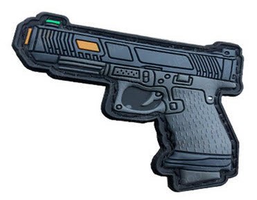 PVC Rubber Velcro Patches - Over 25 Different Options! (Pistol Rifle Guns MK AK AK47 Weapons) - Aimoptic