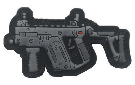 PVC Rubber Velcro Patches - Over 25 Different Options! (Pistol Rifle Guns MK AK AK47 Weapons) - Aimoptic