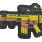PVC Rubber Velcro Patches - Over 25 Different Options! (Pistol Rifle Guns MK AK AK47 Weapons) - Aimoptic