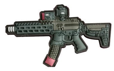 PVC Rubber Velcro Patches - Over 25 Different Options! (Pistol Rifle Guns MK AK AK47 Weapons) - Aimoptic