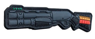 PVC Rubber Velcro Patches - Over 25 Different Options! (Pistol Rifle Guns MK AK AK47 Weapons) - Aimoptic