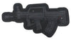 PVC Rubber Velcro Patches - Over 25 Different Options! (Pistol Rifle Guns MK AK AK47 Weapons) - Aimoptic