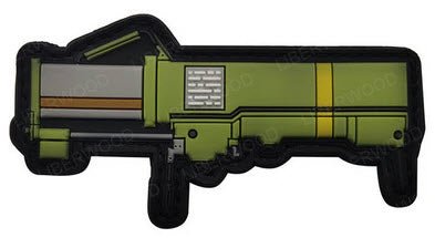 PVC Rubber Velcro Patches - Over 25 Different Options! (Pistol Rifle Guns MK AK AK47 Weapons) - Aimoptic