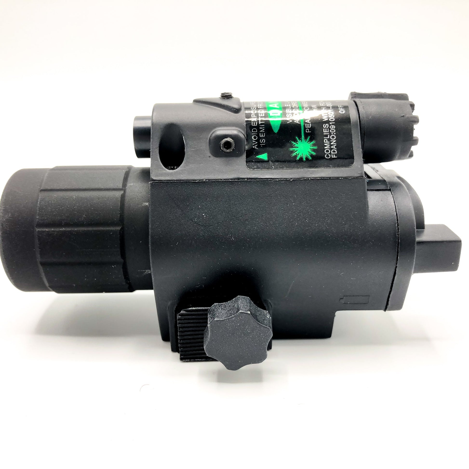 Rail Mounted Flashlight and Green Laser Combo - Aimoptic