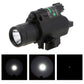 Rail Mounted Flashlight and Green Laser Combo - Aimoptic