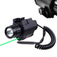 Rail Mounted Flashlight and Green Laser Combo - Aimoptic