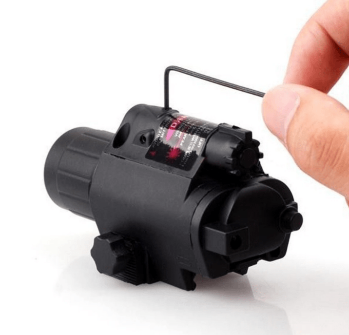 Rail Mounted Flashlight and Green Laser Combo - Aimoptic