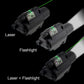 Rail Mounted Flashlight and Green Laser Combo - Aimoptic