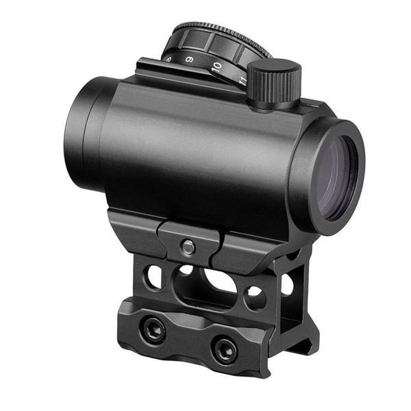 Red Dot Sight Laser Picatinny Rail Mount 20mm Hunting M1 Red Dot Sight Airsoft Red Dot Scope With High Mount Rail - Aimoptic