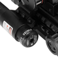 Rifle Scope 4 - 12x50 Rangefinder Reticle Scope with Laser Sight and Red Dot Sight - Aimoptic