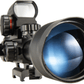 Rifle Scope 4 - 12x50 Rangefinder Reticle Scope with Laser Sight and Red Dot Sight - Aimoptic