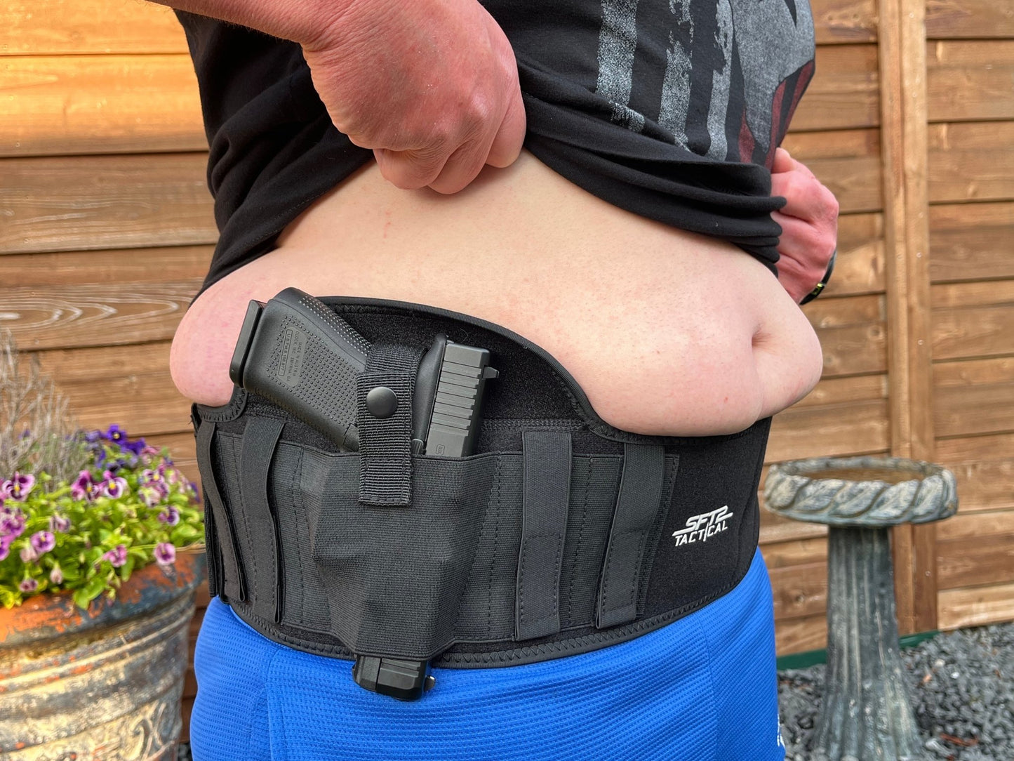 Shadow - X Ultra Comfort Belly Band Holster - Aimoptic